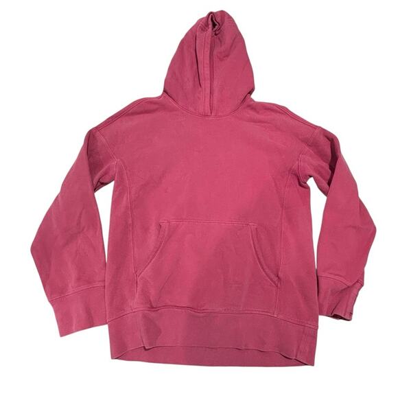 Athleta Girl RetroActive Oversized Hoodie pink Size XL 14 - Picture 7 of 7